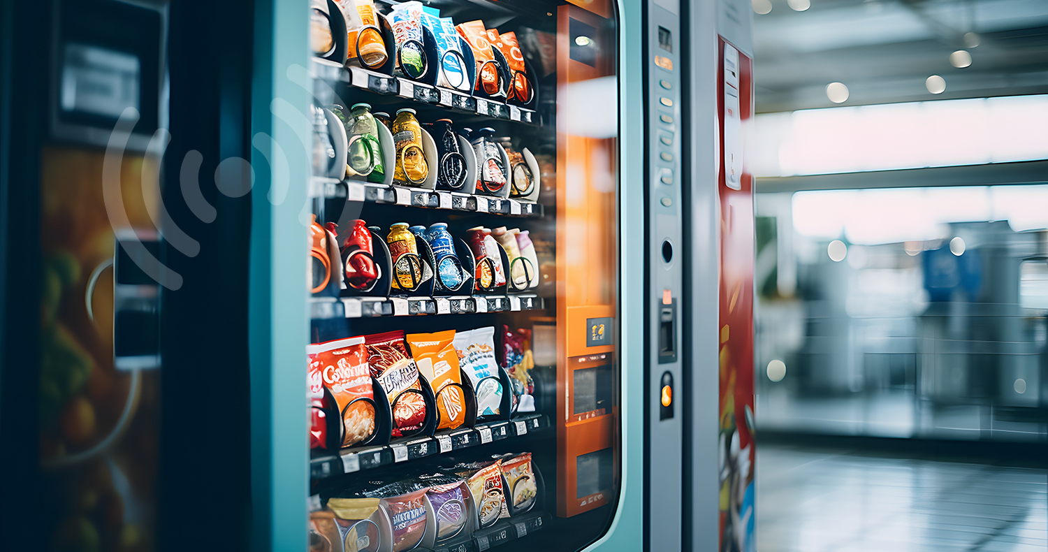 Vending machine illustration
