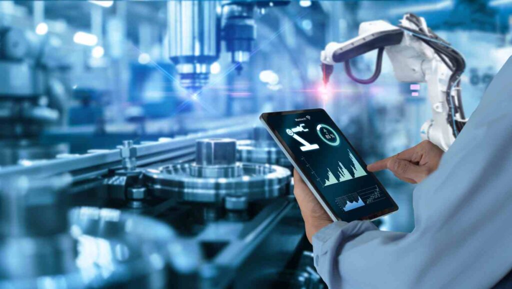 iot manufacturing concept