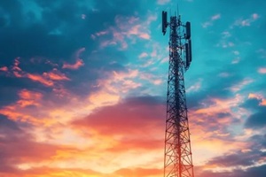 a cellular tower 