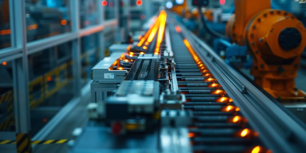 integration of Internet of Things IoT in industry 40 and business has revolutionized manufacturing management by utilizing smart devices equipped with wifi technology