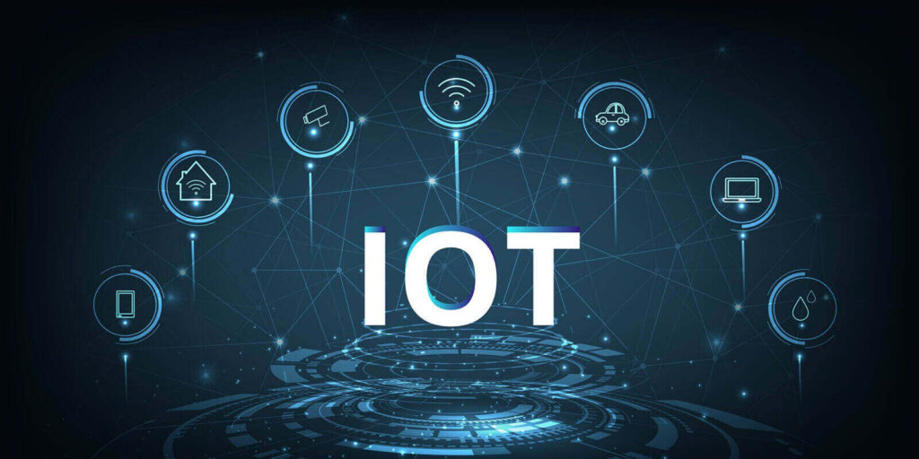 iot solutions development concept